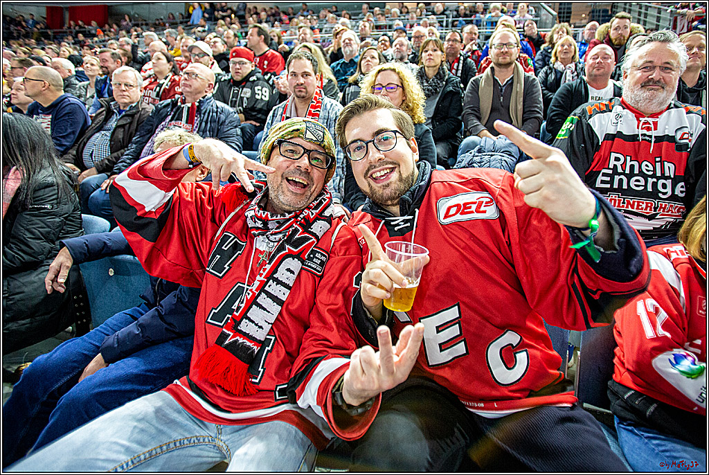 DEL;  Koelner Haie - Duesseldorfer e.G.; Koeln, 03.01.2020
